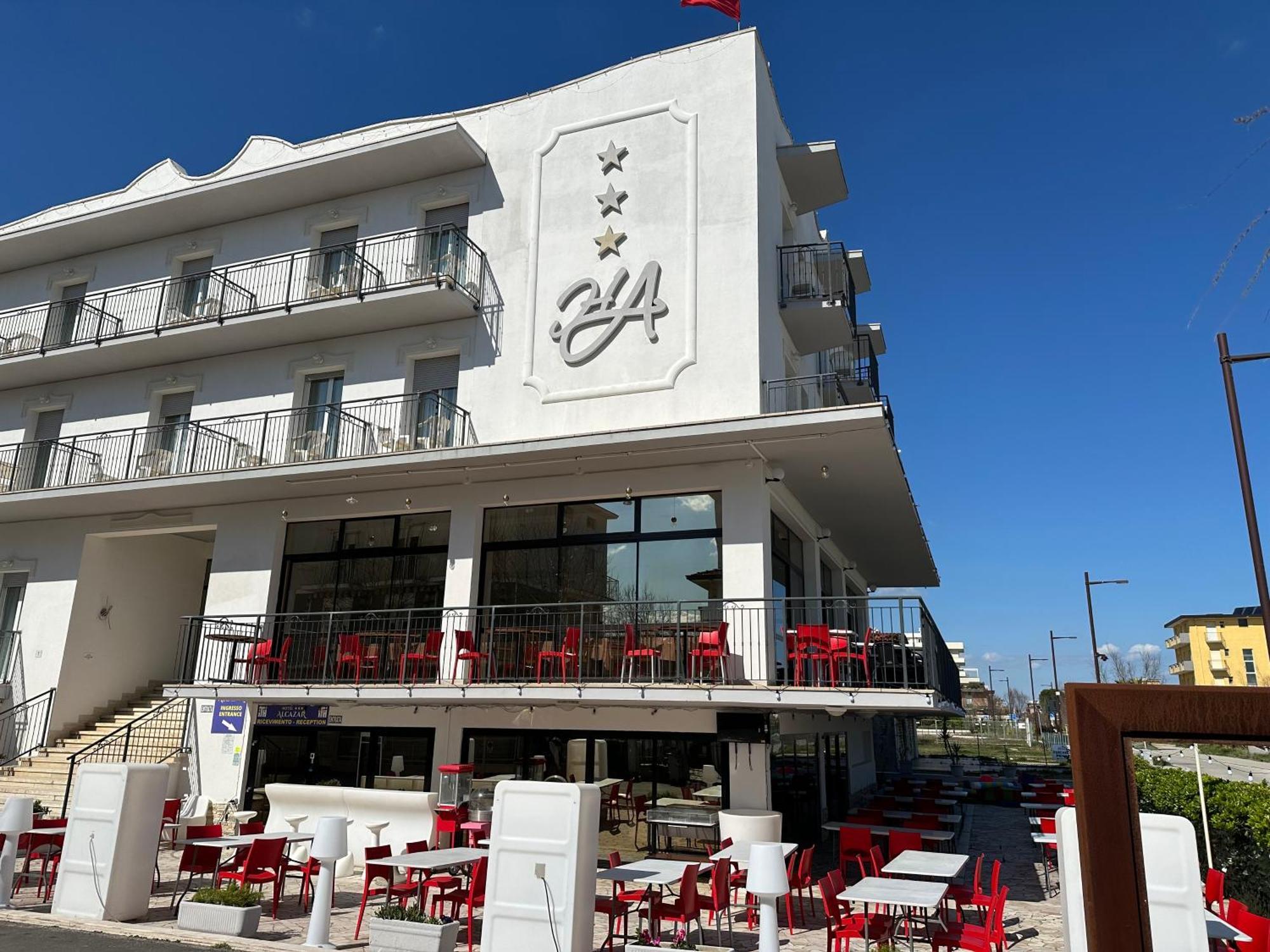 Hotel Alcazar Rimini Exteriér fotografie